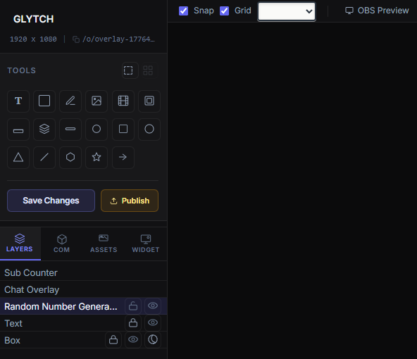 Tools Panel